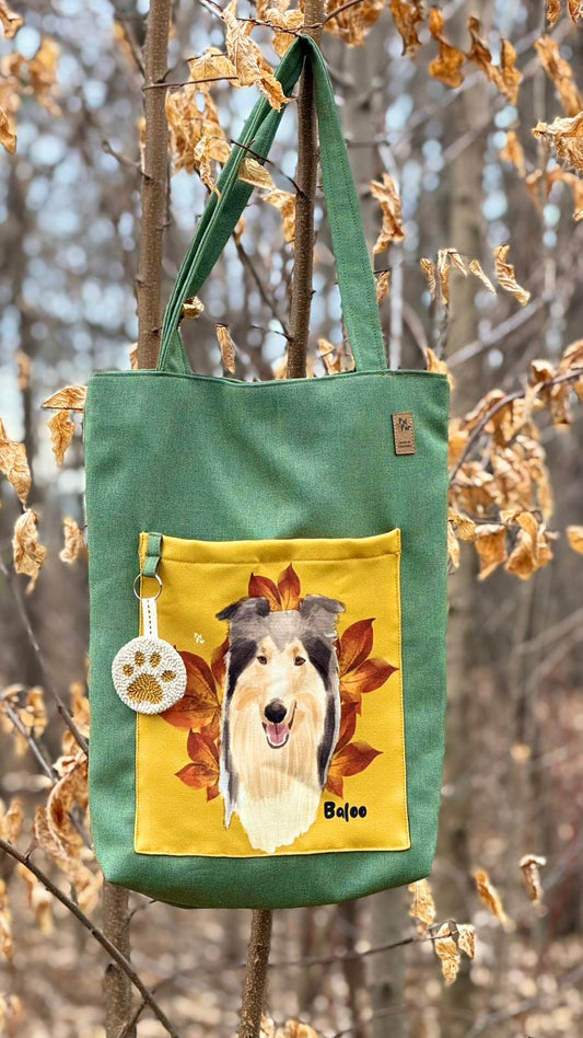 2. ToteBag Mascotas Ilustrado