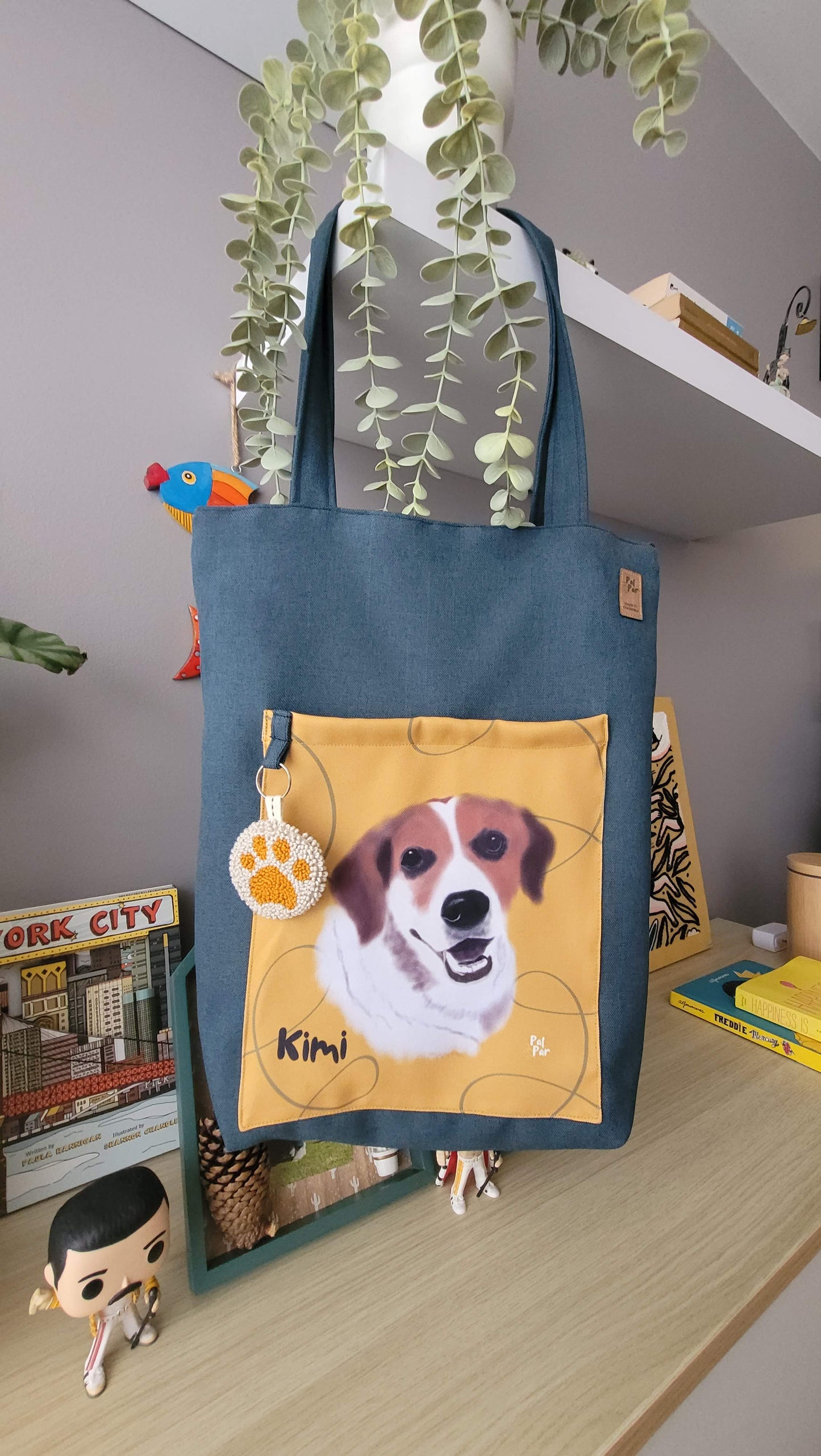 2. ToteBag Mascotas Ilustrado